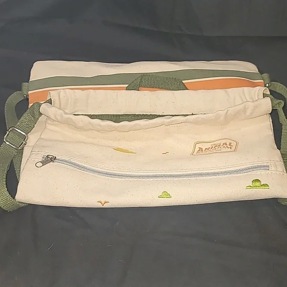 EUC Vintage Disney Park Exclusive Animal Kingdom Canvas Cinch Backpack (4/1998) - Picture 8 of 8